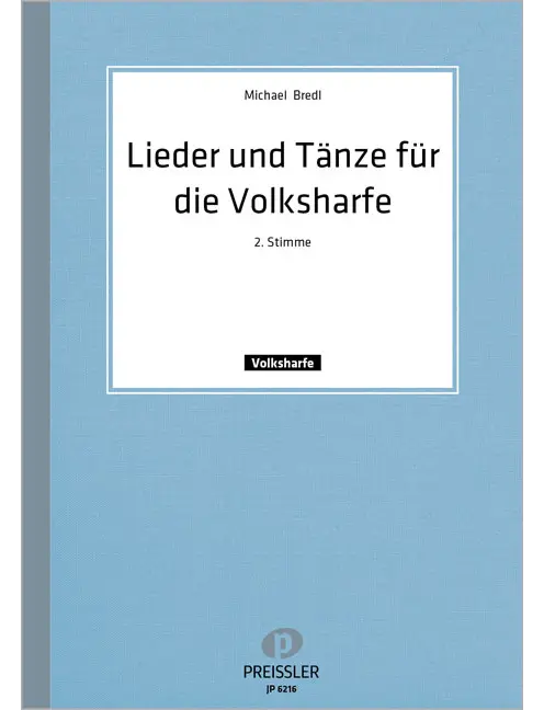 Lieder und Tänze für die Volksharfe